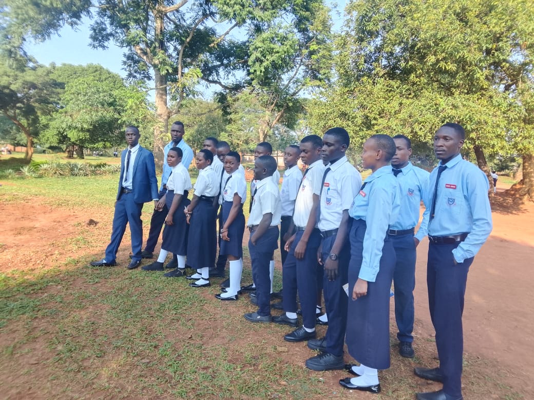 Baale Secondary School students