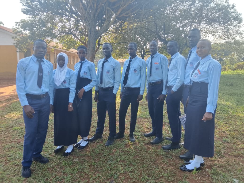 Students at Baale Secondary School