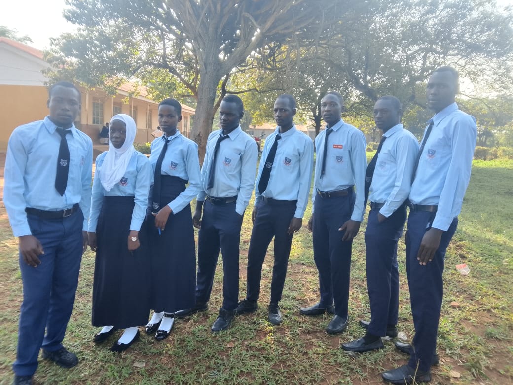 Baale Secondary School students