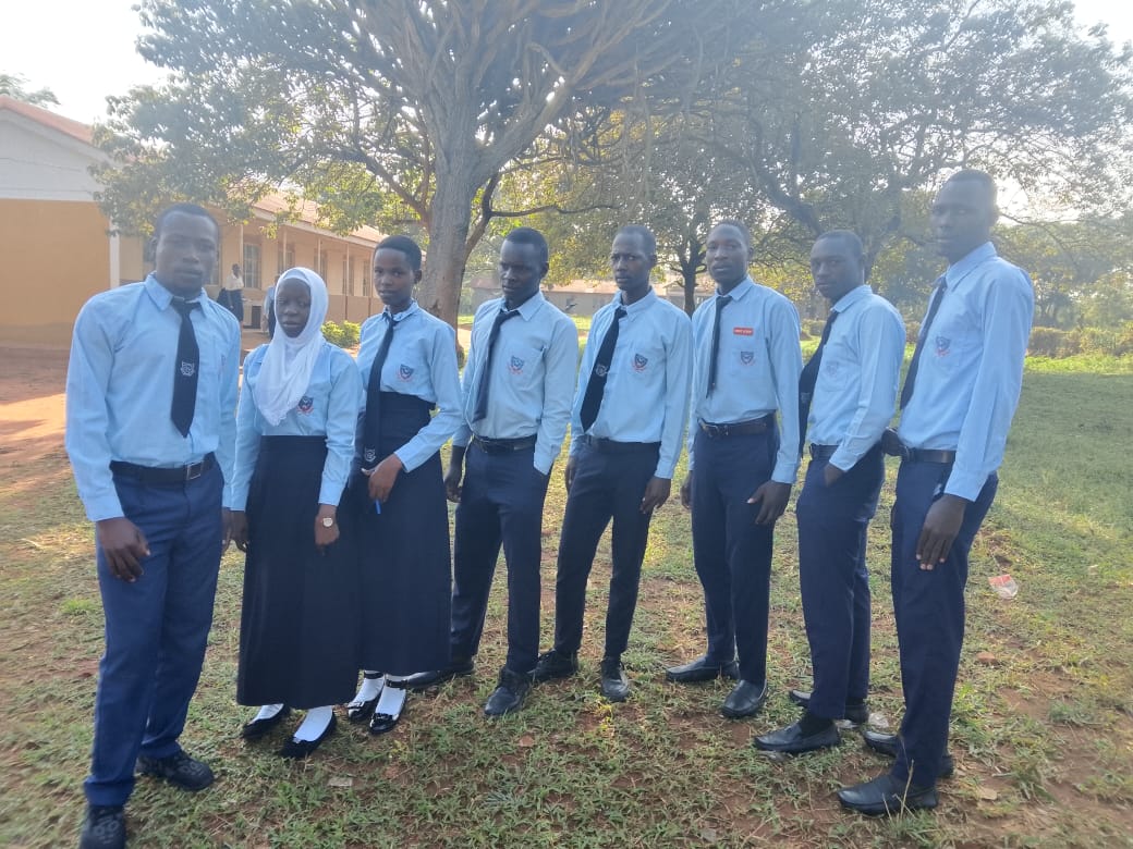 Students at Baale Secondary School
