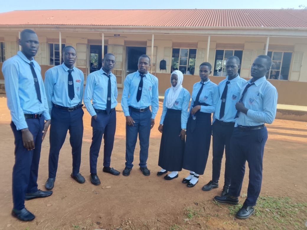 Baale Secondary School students