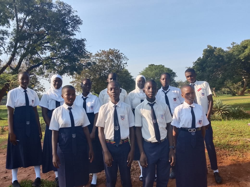 Baale Secondary School students