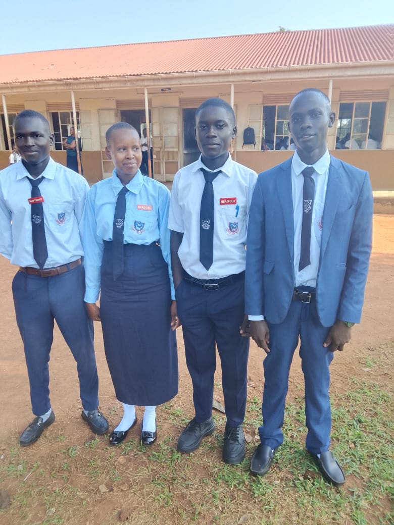 Baale Secondary School student leaders