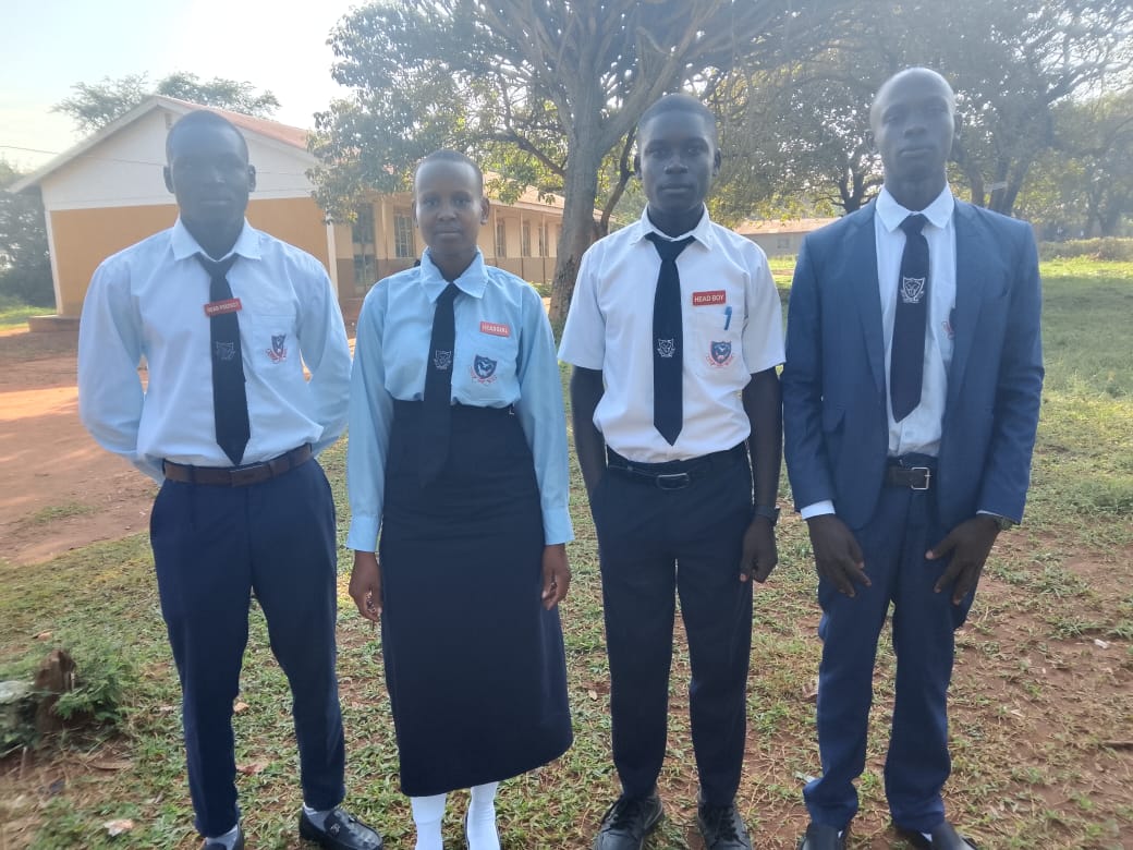 Students at Baale Secondary School
