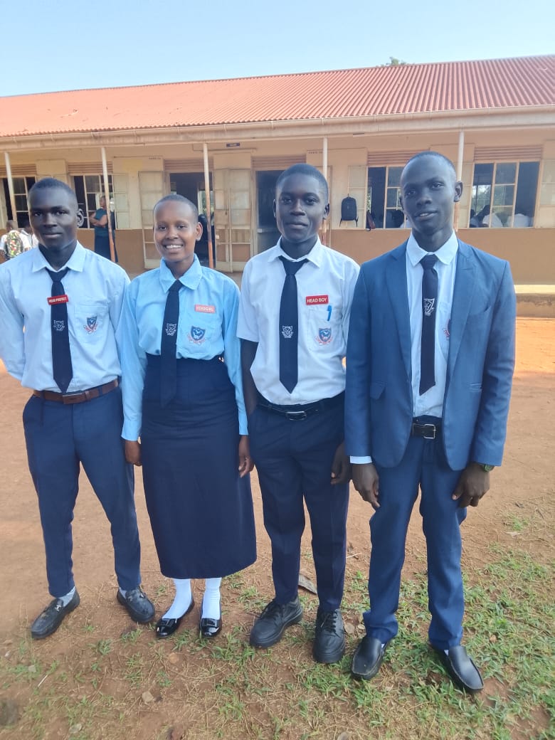 Students at Baale Secondary School
